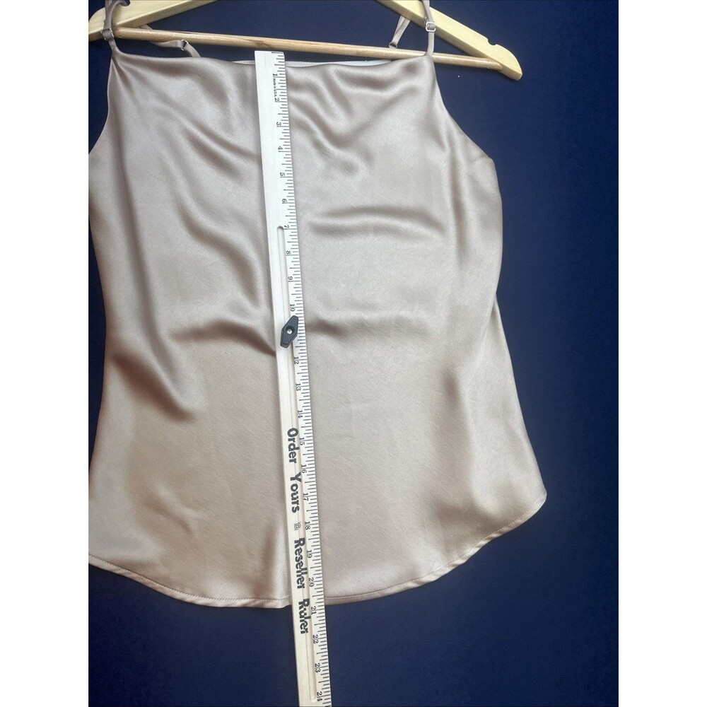FifteenTwenty Gold tank top XS silk like material Girls Night Out Classic - Picture 6 of 9